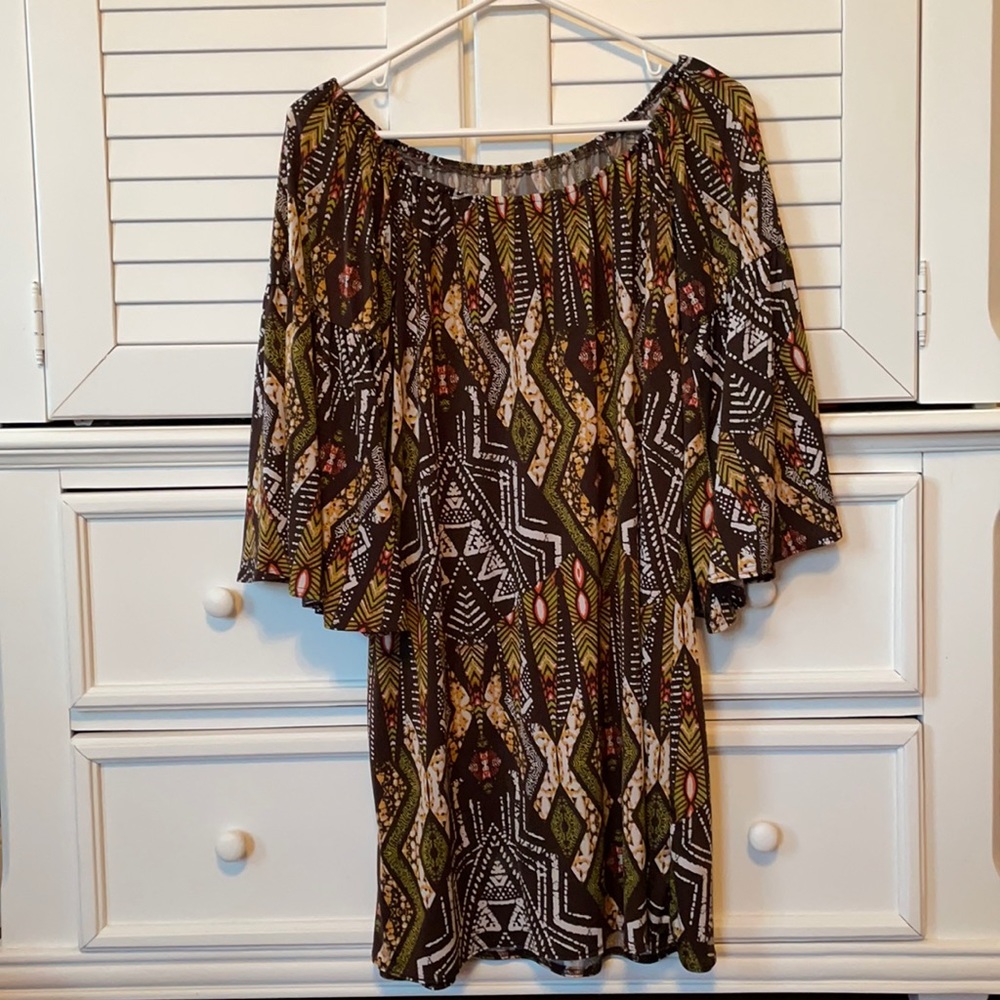 Brown Emma Rose Dress (small)